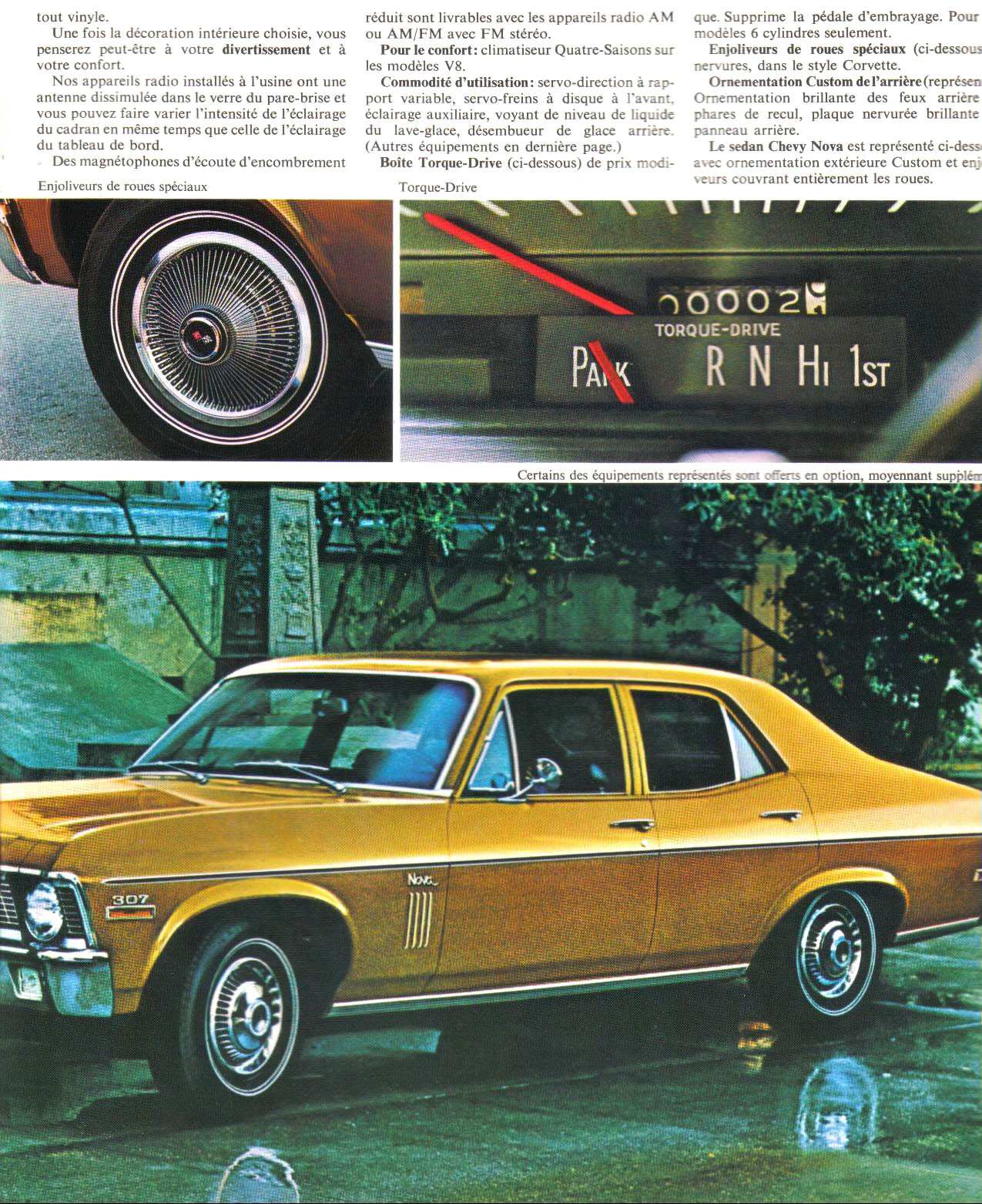1970 Chevrolet Nova French Foldout Page 7